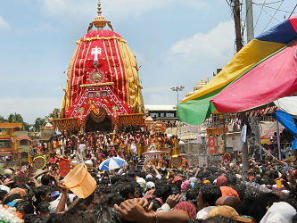 Jagannatha ratha-Yatra Puri