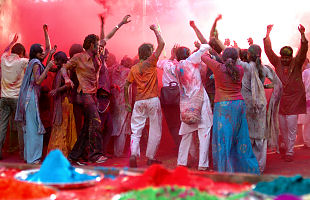 Holi - Fest der Farben